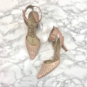 Sam Edelman Odynna Pointy Toe Pump Seashell Pink